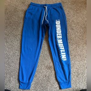 The Office Experience Dunder Mifflin joggers in size medium